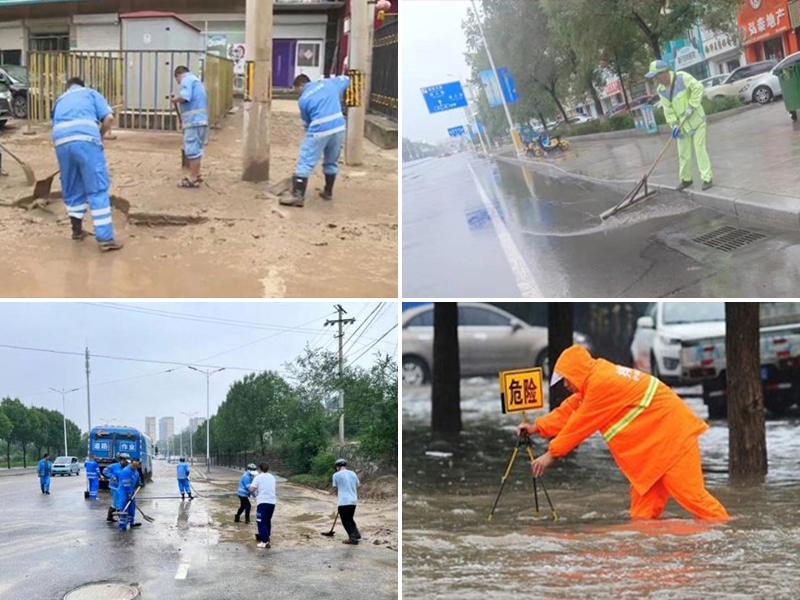 暴雨洪水后,做好環(huán)境清潔,清理好淤泥積水,防止滋生細(xì)菌病毒,避免誘發(fā)傳染