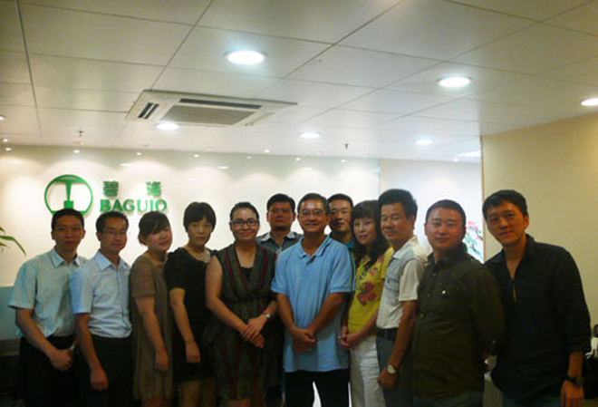 2011年9月 清潔顧問參觀團(tuán)到我司參觀交流